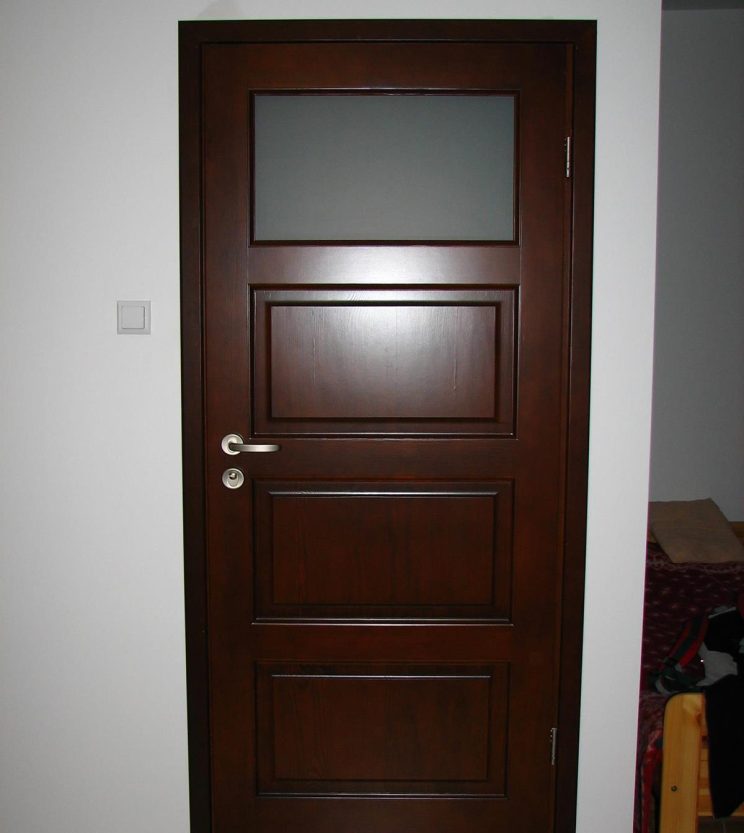 Drzwi drewniane wewnętrzne - Stolarnia Poznań W1